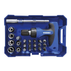 ست نوک پیچ گوشتی و بکس 24 عددی VR2465-SD